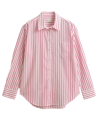 Gant - Rel Classic Stripe Hemd - Bright Fuschia